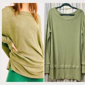 Free people| We The Free North Shore Thermal Oversized Xs